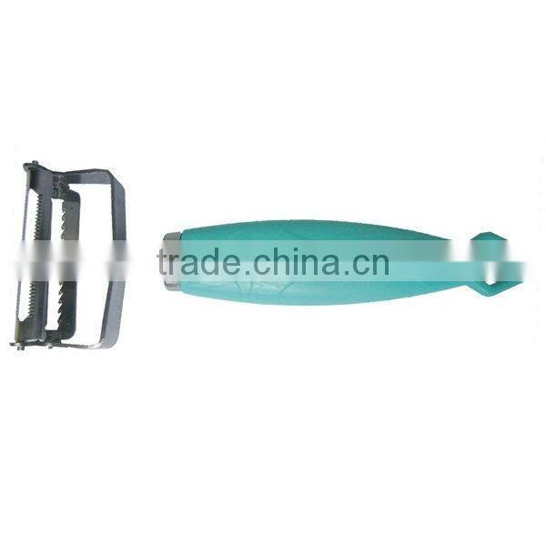 PE-2023 Stainless Steel Blade Plastic Handle y peeler