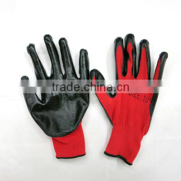 Nitrile Coated Nylon Working Gloves