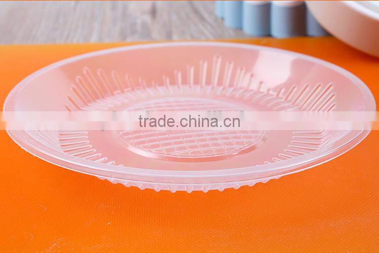 Disposable White Plastic Plate Cake Plastic Plates