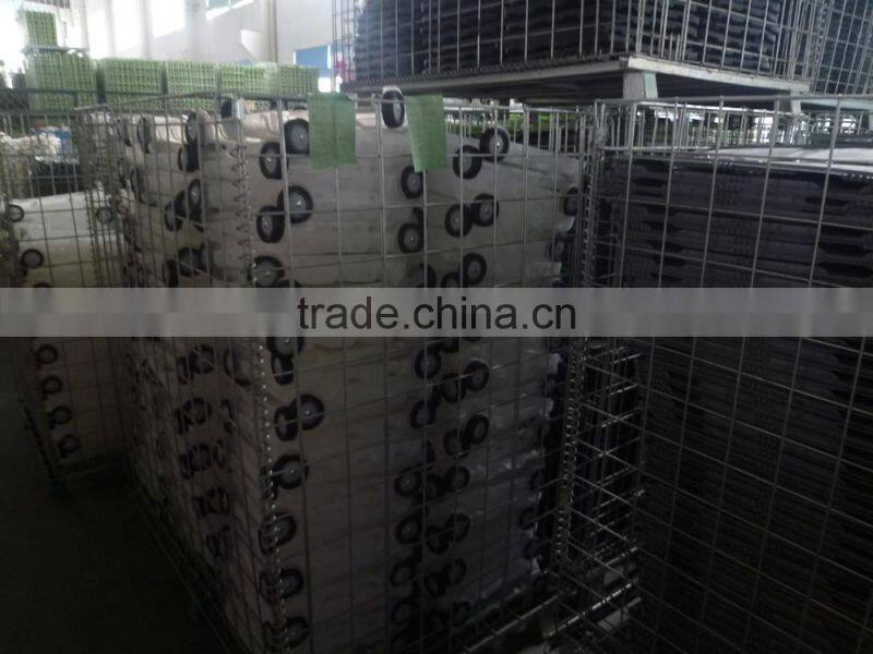 China plastic folding shopping cart