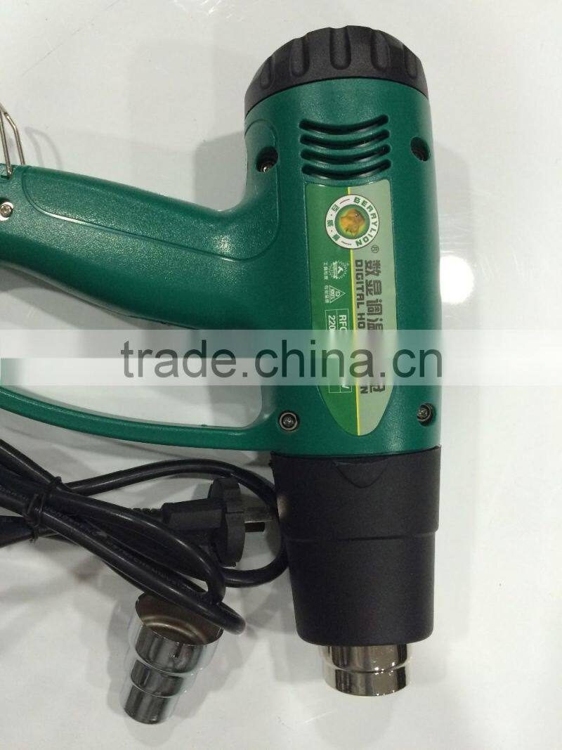 BERRYLION tools 2000w digital hot melt adhesive gun with LCD display