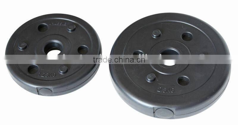 Plastic weight plates