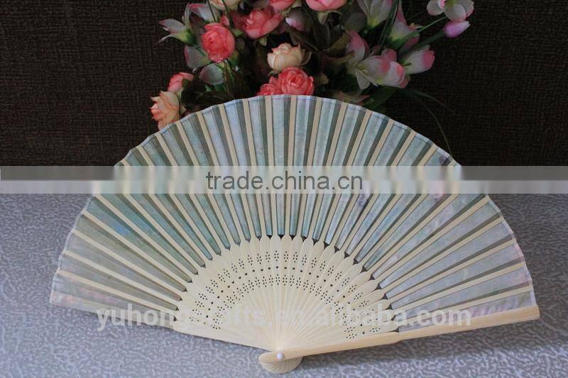 Decorative Chinese bamboo fan for gift