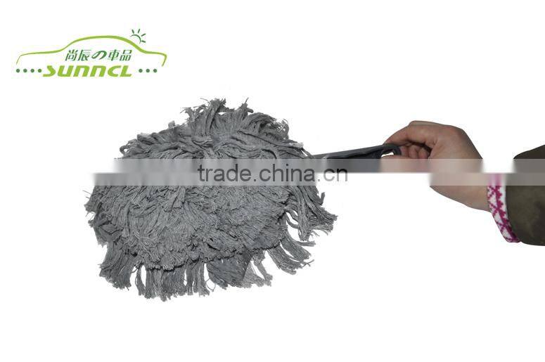 100% Polyester PP Material Car Cleaning Towel , Microfiber Car Wash Brush