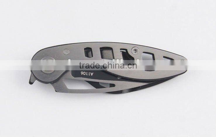 2014 New design mini pocket multi function strider hunting knife A1106