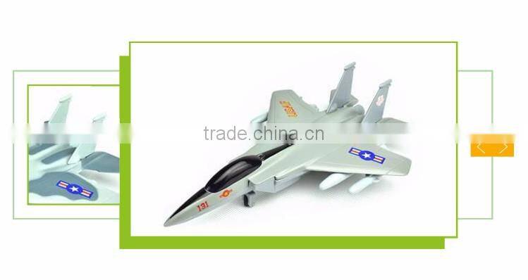Top sale 9 inch good quailty diecast toys metal airplane model