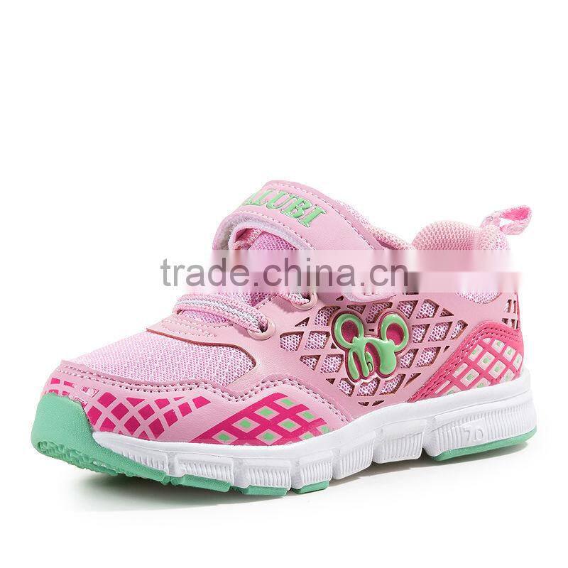 children pu + mesh shoes sport brand name, children sports shoes walking, school trainning shoe for kids