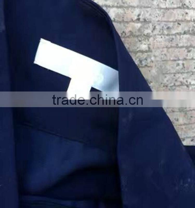 Ladies stock garment contrast chiffion style office lady blouse