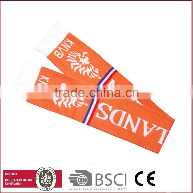 football fan scarf football fan knitted sport scarf woven football scarf