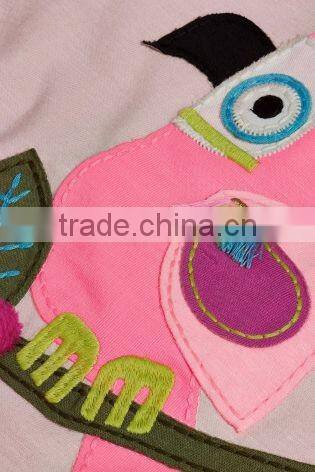 Short sleeves Knitting cotton summer tops for baby girls Designer western tops Images of baby casual tops