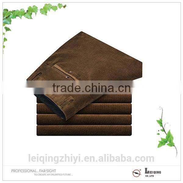 Elastic Blue Army Green Black Red Wine Khaki Corduroy Pants For Men