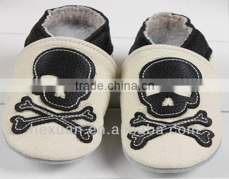 wholesale 2016 fashion owl soft real leather baby shoes