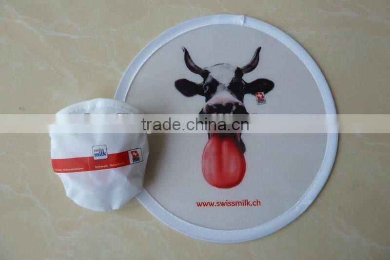 Foldable Nylon/polyester Frisbee