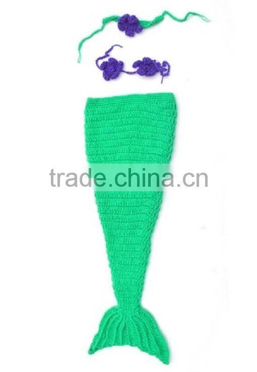 Newborn Costume baby hat Short Set handmade Knit crochet photography props 2 pcs outfits