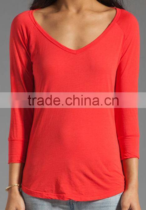 sheer jersey ladies tops latest design