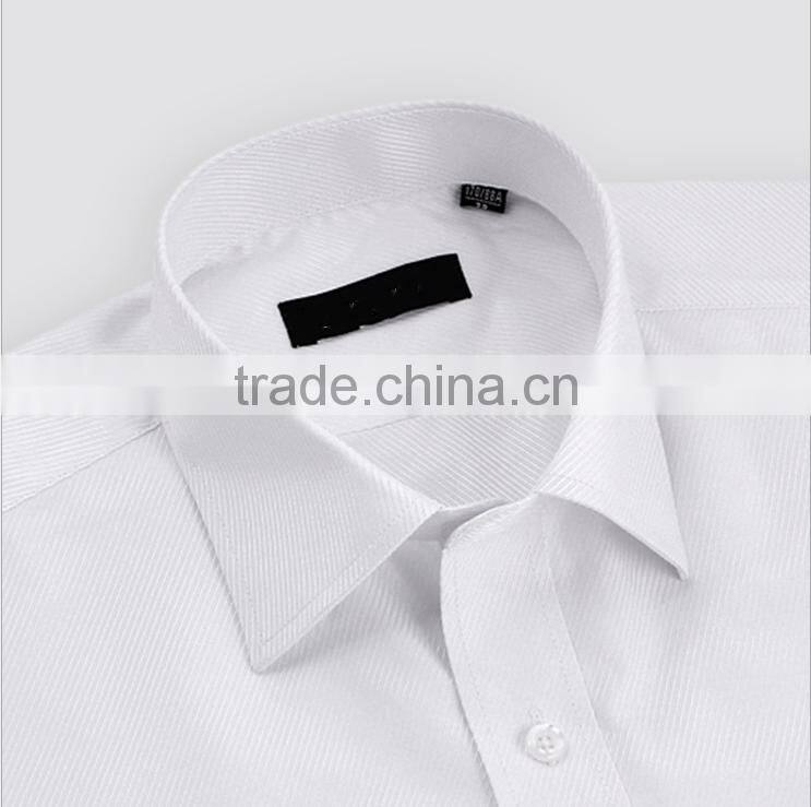 Good quality fashionable 100% cotton french double cuff men's busniess shirt