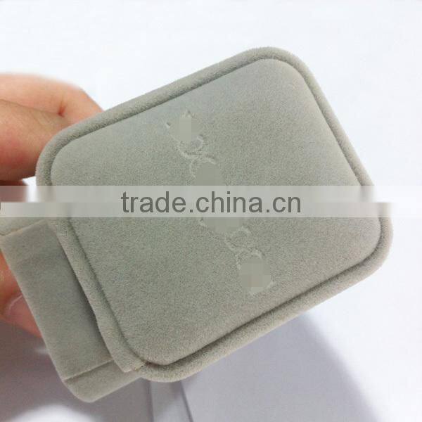 Soft Flocked Velour Jewelry Box Ring Box Gift Packing