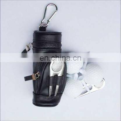 Color golf ball and tee bag