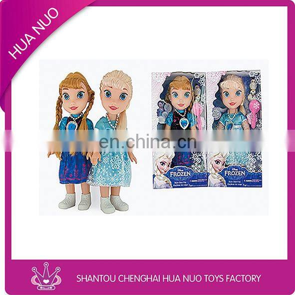 Wholesale princess frozen doll elsa and anna