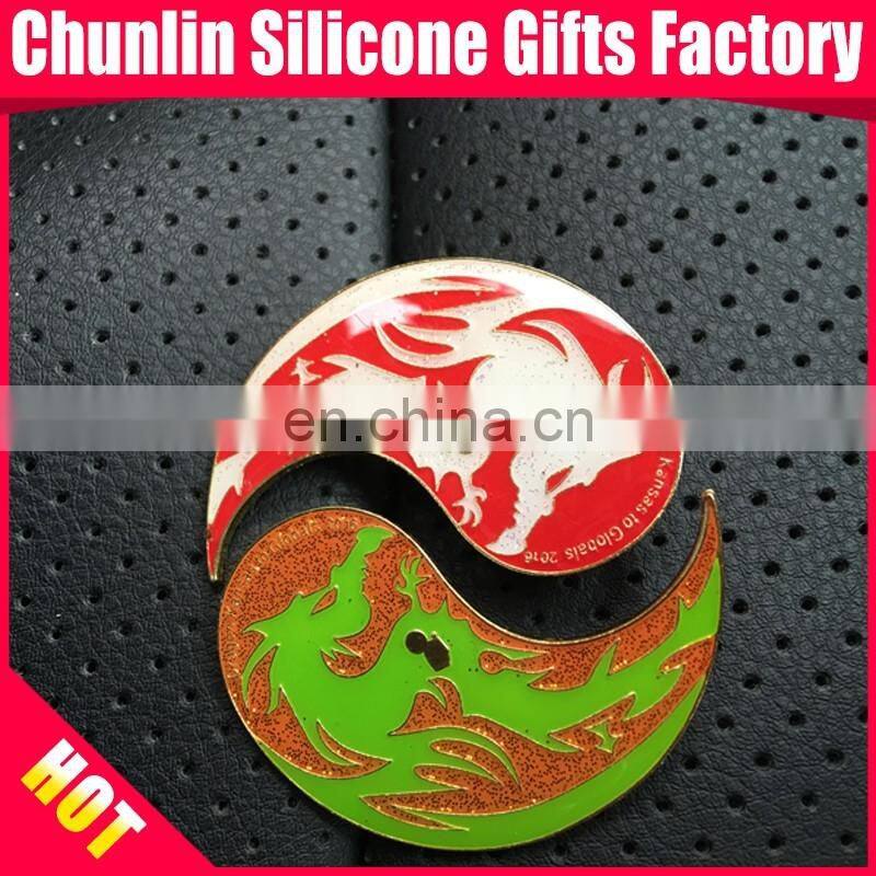 cute cat enamel lapel pin