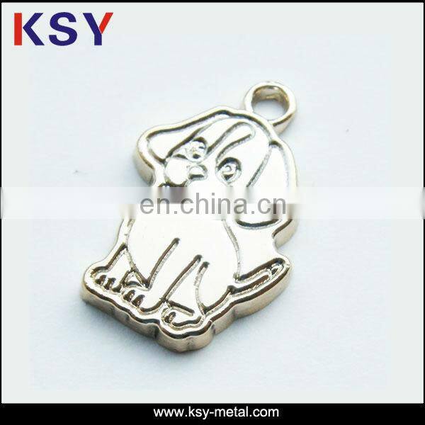 nickel metal jewelry tag engraved