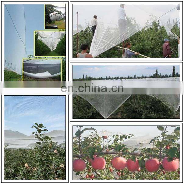 China factory wholesale plastic anti hail and insect net mesh plant covers for greenhouse