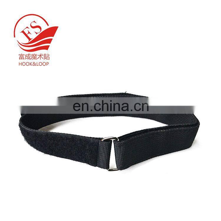 Mental buckle magic tape sticker webbing belt