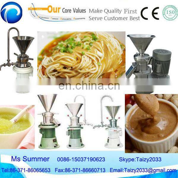 low consumption industrial peanut butter machine, peanut butter making machine, bone grinder and colloid mill