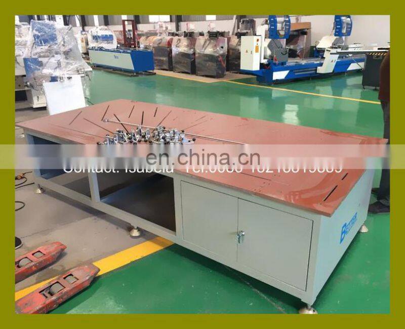 China UPVC PVC window door machine for arc bending
