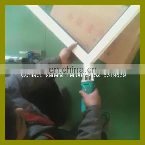 Electric portable Plastic window corner cleaning tool for frame profile external welding tumor cleaning