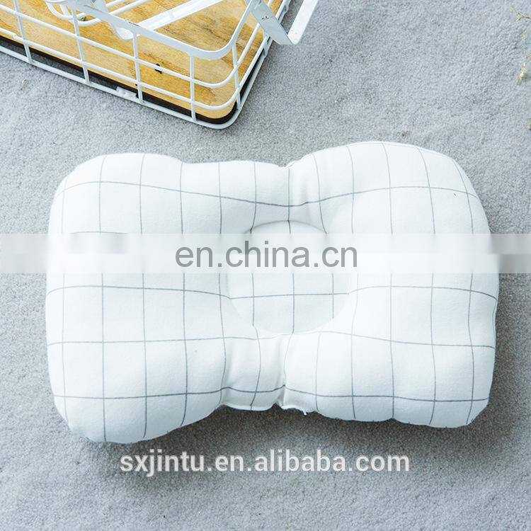 Baby Pillow for Newborn Breathable 3D Air Mesh Organic Cotton, Protection for Flat Head Syndrome Bambi Pink