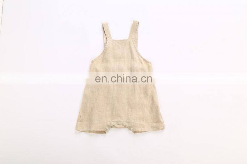 Wholesale Soft Toddler Summer Baby Romper Baby Girl Boy Rompers