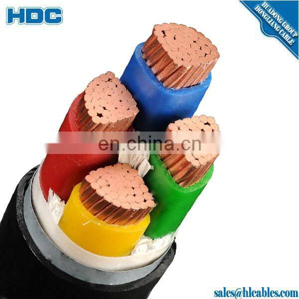 3+2 core Power cable 3+1 core 4+1 core power with earth conductor LV Cable