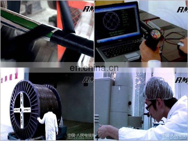 Single-core XLPE insulated armoured medium voltage 10kV power cable