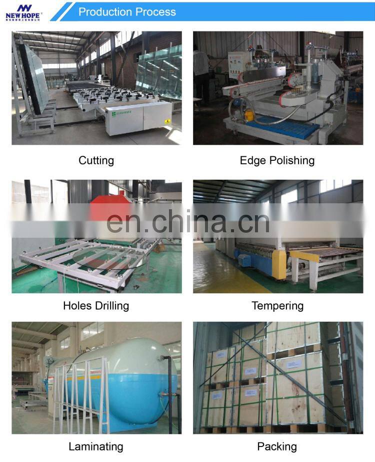 High Quality Toughened Laminated Glass With PVB film Factory Direct Supply