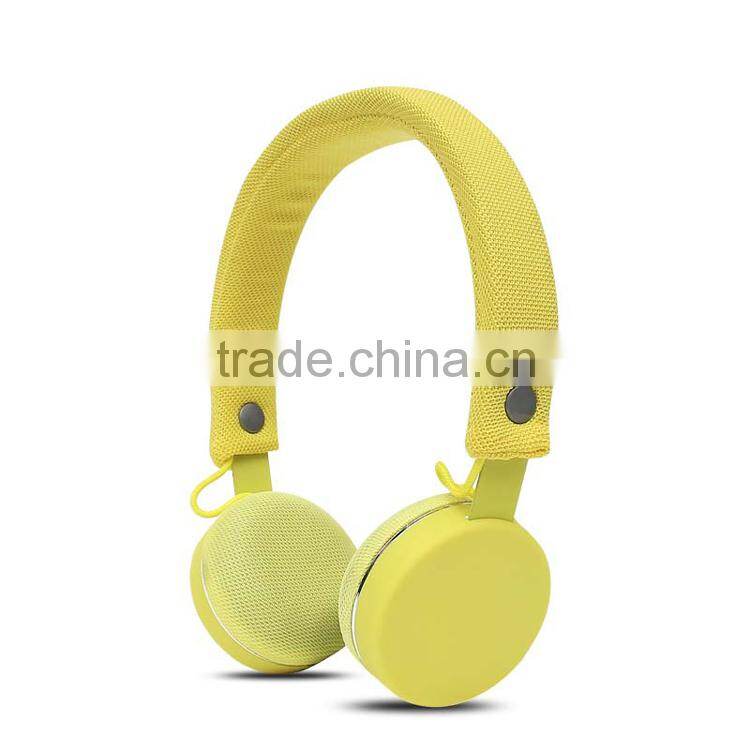 Orange Wired Headset with 1.3M cable