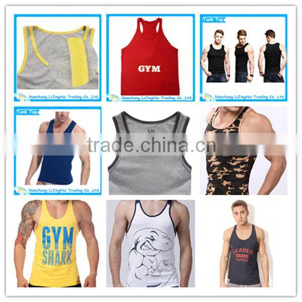 Good quality cotton custom tank top