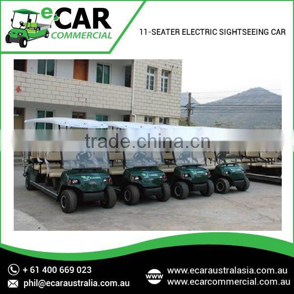 Best Selling Electric Sight-Seeing Car for Sale by Reputed Distributor of the Country