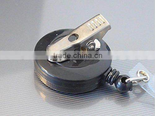 Retractable Badge Holder ID Card Holder Reel with SWIVEL-BACK Alligator Clip