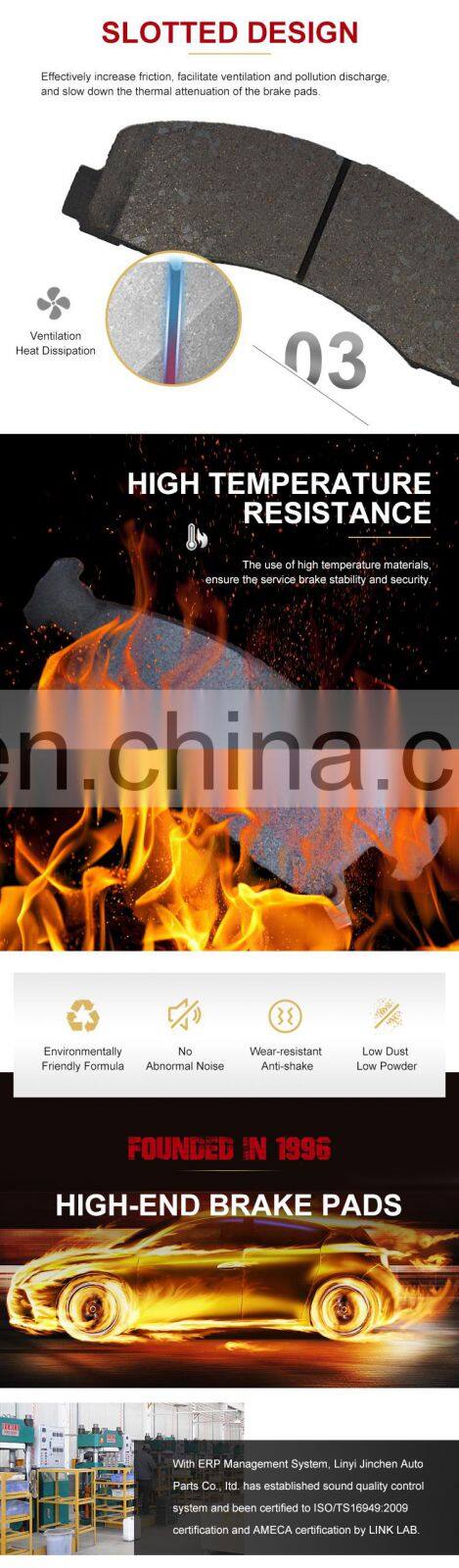 Best Chinese Wholesale Auto Parts Japanese Car Ceramic Brake Pad