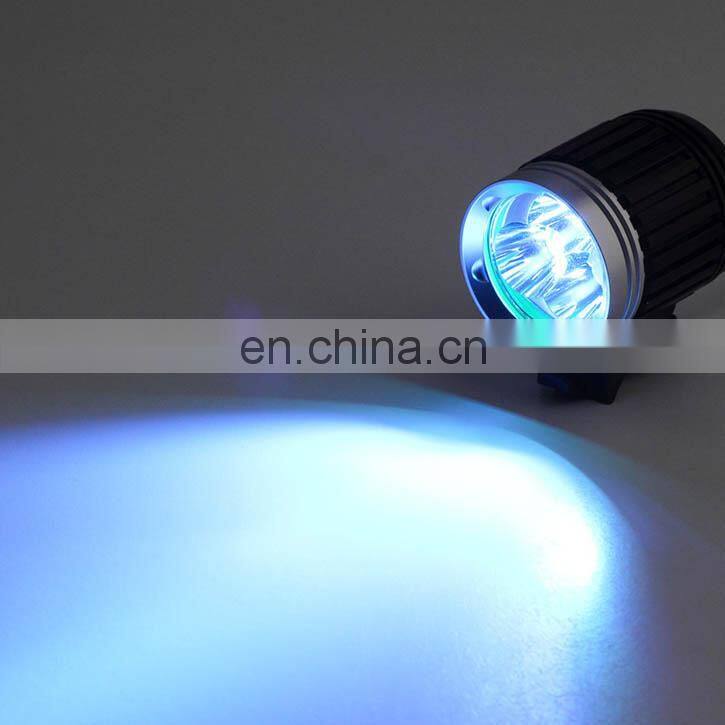 4000Lm 3x XML -T6 LED Bicycle Bike Rechargeable Headlamp Flashlight Torch
