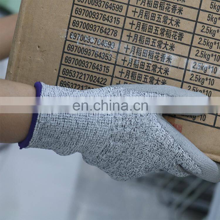 Wire mesh butcher stainless steel anti-cutting cut resistant metal gloves for cutting