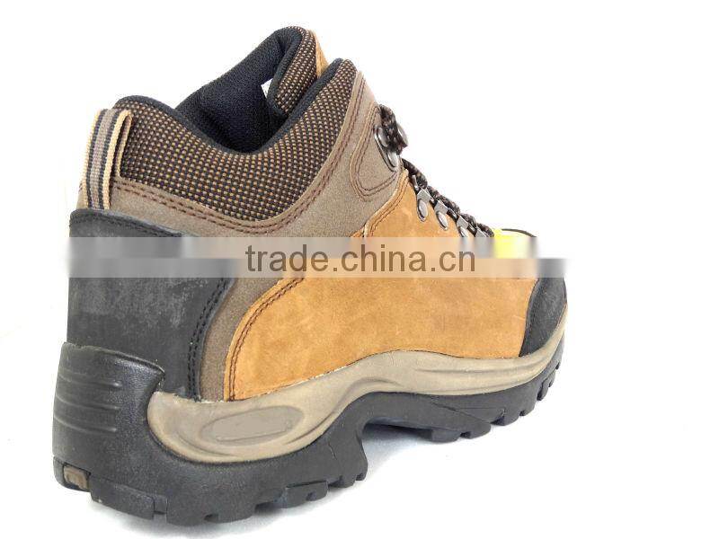 ASTM approved Crazy Horse Genuine Leather Waterproof Safety Boot