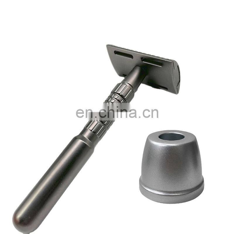 high quality women rose gold metal razor Manufactory Wholesale shaving razor with best price