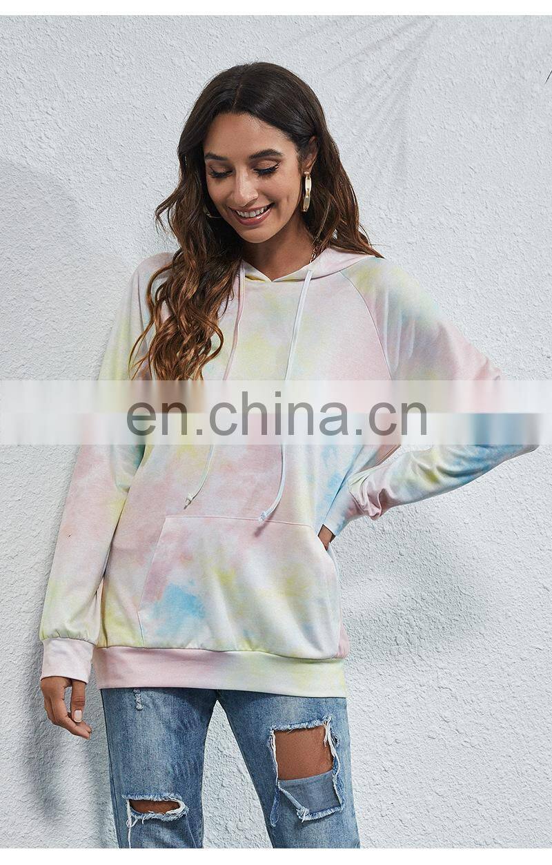Europe 2021 European and American fall hot styles trendy fashion casual hooded fashion women's sweater