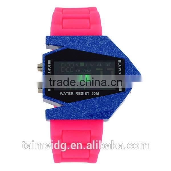 Excellent design digital aircraft watch