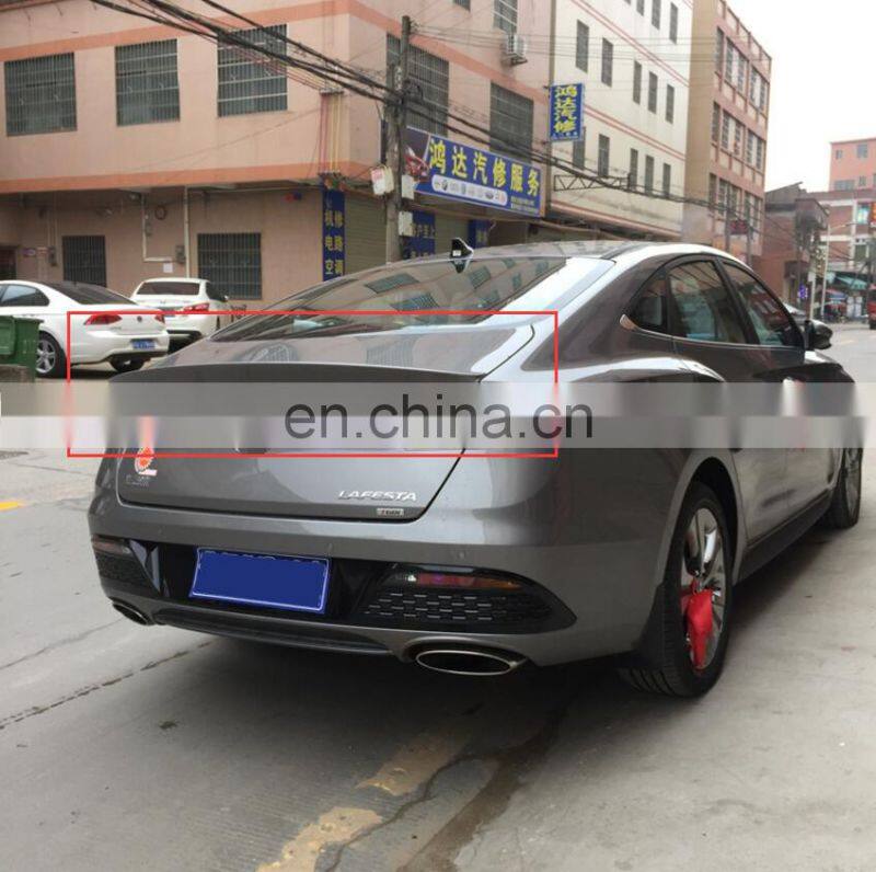 Auto Accessories Other Car Parts Rear Spoiler, ABS Rear Trunk Rear Wing Spoiler For HYUNDAI LAFESTA 2018 2019 2020