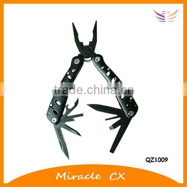Black handle multifunctional tool multi tool