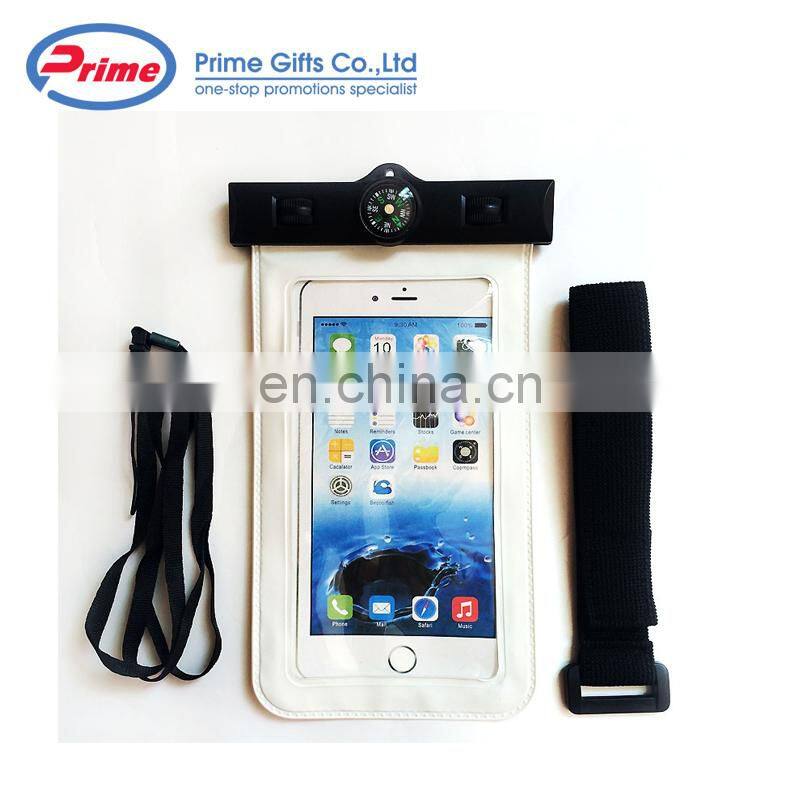 2021 Newest Design Outdoor Waterproof Phone Bag with Compass