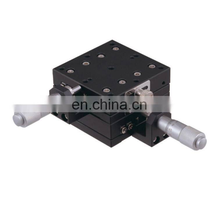 SEMY40-AC 40x40mm Crossed-Roller Bearing 2-Axis XY Micrometer Linear Stage Manual Linear Stage